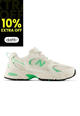 Tenis New Balance 530 Mujer-Blanco/Verde New Balance