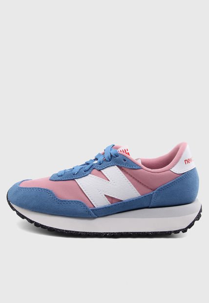 Tenis Lifestyle Rosa-Azul-Blanco New Balance 237