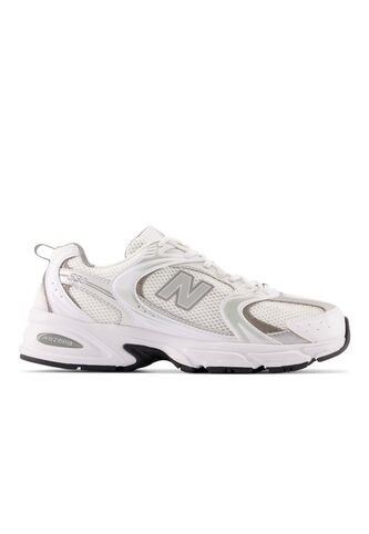 Tenis New Balance 530 Mujer-Blanco/Gris Plata New Balance