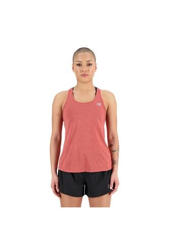 Camisa Deportiva New Balance Original Impact Run Rojo Mujer New Balance