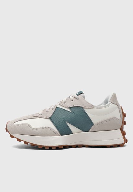 Tenis Lifestyle Blanco-Gris-Verde new balance 327