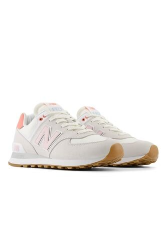 Tenis Deportivos New Balance Original 574 Blanco Para Mujer New Balance
