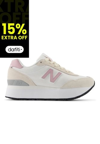 Tenis New Balance 515 Mujer-Blanco/Rosa New Balance