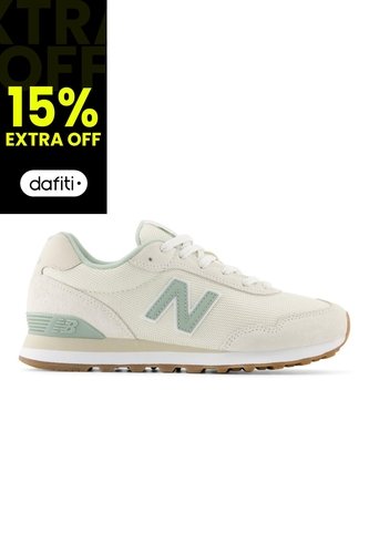 Tenis New Balance 515 Mujer-Beige/Verde New Balance