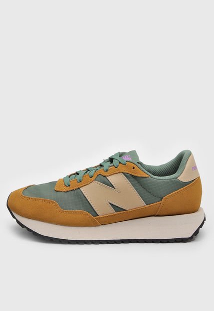 Tenis Lifestyle Verde-Ocre-Beige New Balance 237