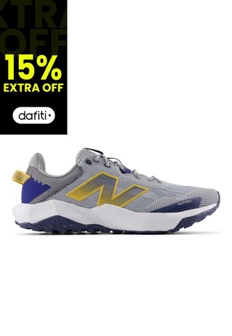 Tenis New Balance Nitrel Hombre-Gris/Naranja New Balance