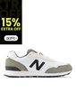 Tenis New Balance 515 Hombre-Blanco/Verde de New Balance