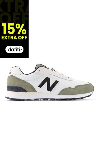 Tenis New Balance 515 Hombre-Blanco/Verde New Balance