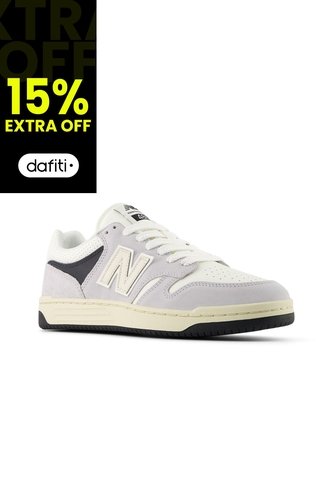 Tenis Deportivos New Balance Original 480 Color Gris Unisex New Balance