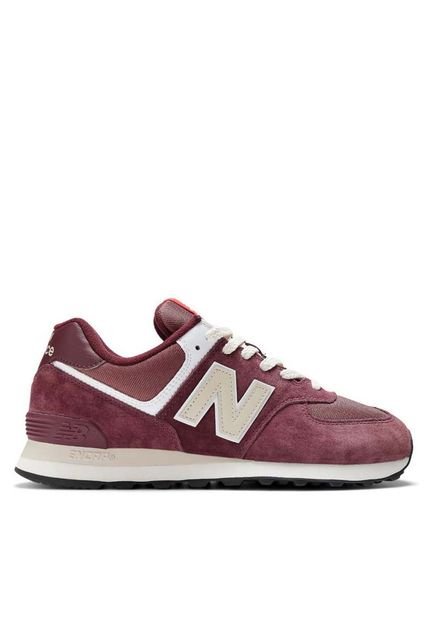 Tenis New Balance 574-Vinotinto