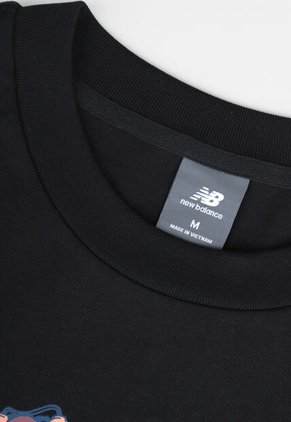 Camiseta new balance Athletics Never Age Negro