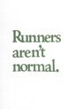 Camiseta new balance Runners Arent Normal Marfil de New Balance