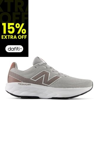 Tenis New Balance 520 Mujer-Gris/Café New Balance