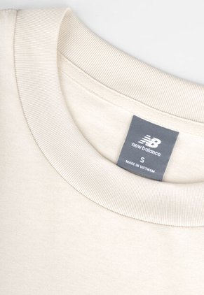 Camiseta new balance Athletics Runners Pin Beige