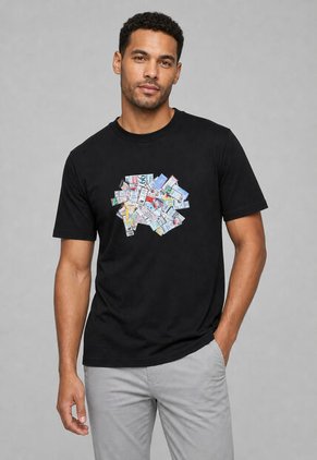 Camiseta new balance Athletics Ticket Negro