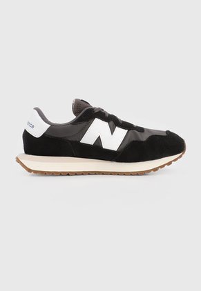 Tenis Lifestyle Negro-Blanco-Beige New Balance 237