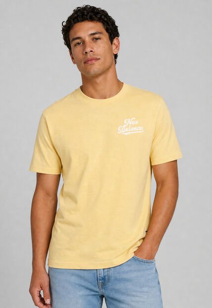 Camiseta new balance Athletics Legacy Amarillo