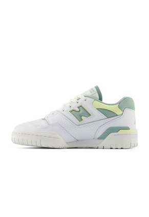 Tenis Deportivos New Balance 550 Blanco/Verde Para Mujer