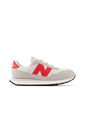 Tenis Deportivos New Balance Original GS 237 Gris Para Niños de New Balance