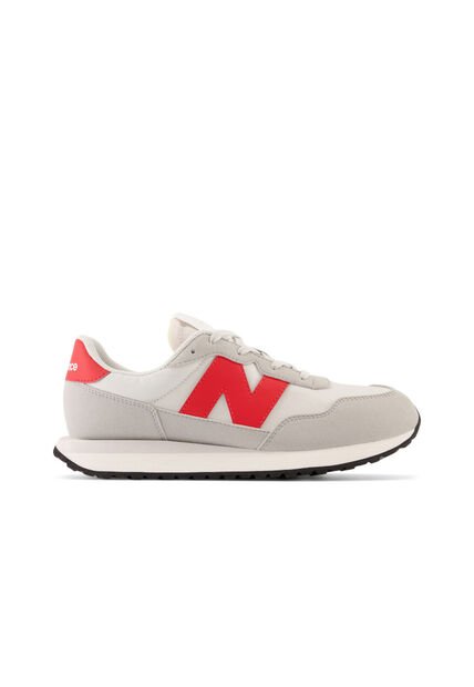 Tenis Deportivos New Balance Original GS 237 Gris Para Niños