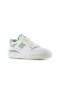 Tenis Deportivos New Balance 550 Blanco/Verde Para Mujer de New Balance