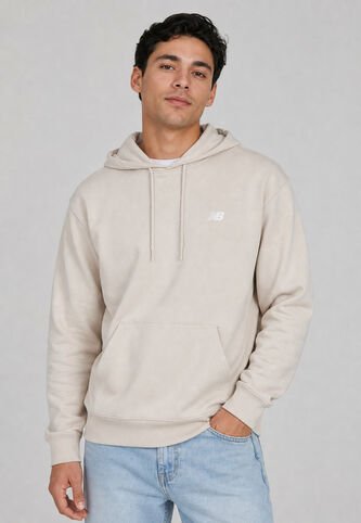 Hoodie new balance Sport Essentials Beige New Balance