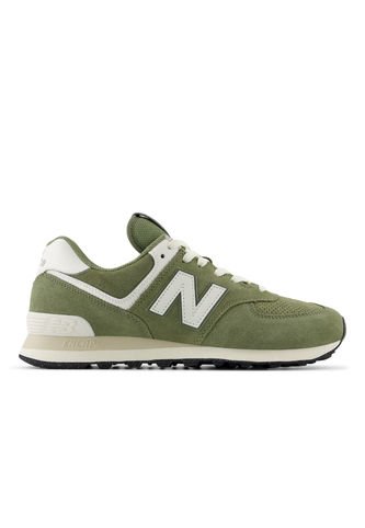 Tenis New Balance 574 Hombre-Verde/Blanco New Balance