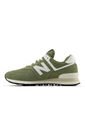 Tenis New Balance 574 Hombre-Verde/Blanco de New Balance
