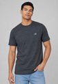 Camiseta new balance Sport Essentials Heathertech Gris Oscuro de New Balance