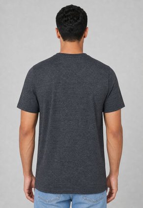 Camiseta new balance Sport Essentials Heathertech Gris Oscuro