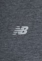 Camiseta new balance Sport Essentials Heathertech Gris Oscuro de New Balance