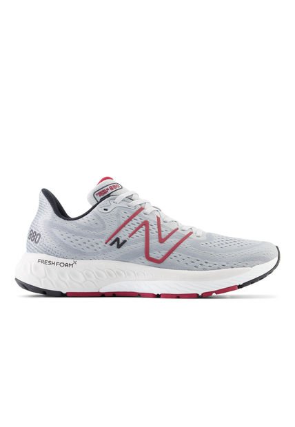 Tenis Deportivos New Balance Fresh Foam 880 Gris Para Hombre