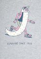 Camiseta new balance Bearded Runner Gris de New Balance