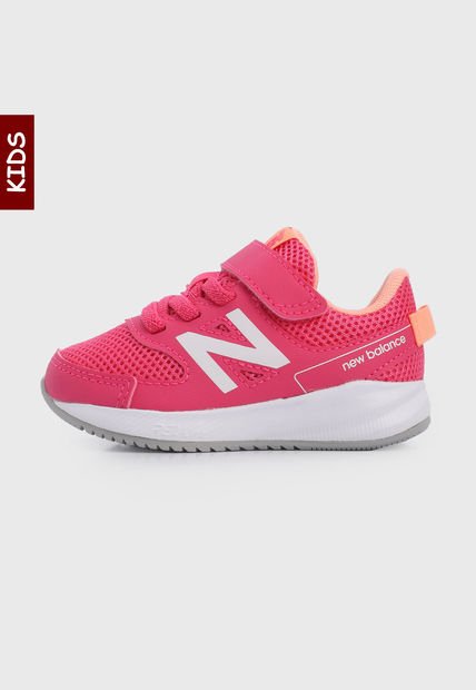 Tenis Lifestyle Fucsia-Blanco-Salmón  New Balance Kids 570