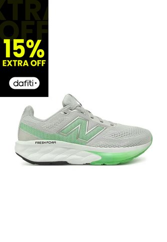 Tenis New Balance Fresh Foam 520 V9 Mujer-Blanco/Verde New Balance