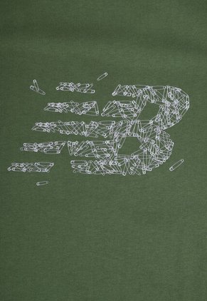 Camiseta new balance Athletics Runners Pin Verde