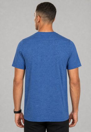 Camiseta new balance Sport Essentials Heathertech Azul