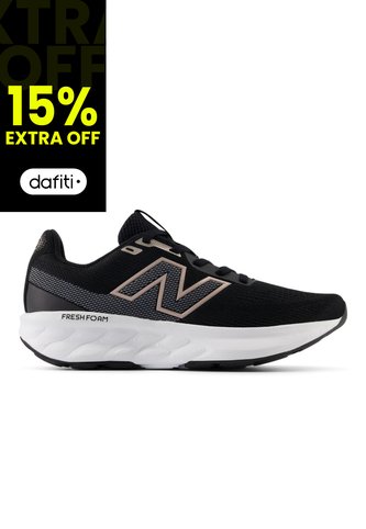 Tenis New Balance Fresh Foam 520 V9 Mujer-Negro/Blanco New Balance