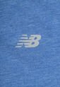 Camiseta new balance Sport Essentials Heathertech Azul de New Balance