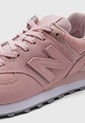 Tenis Lifestyle Palo Rosa-Oro Rosa new balance 574 de New Balance