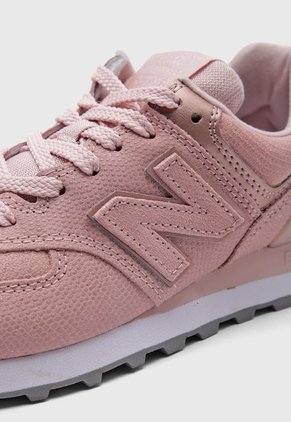 Tenis Lifestyle Palo Rosa-Oro Rosa new balance 574