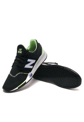 Tenis Lifestyle Negros-Verde-Blancos New Balance