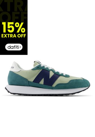 Tenis New Balance 237 Hombre-Verde/Azul New Balance