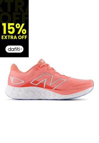 Tenis New Balance Fresh Foam 680 V8 Mujer-Naranja New Balance