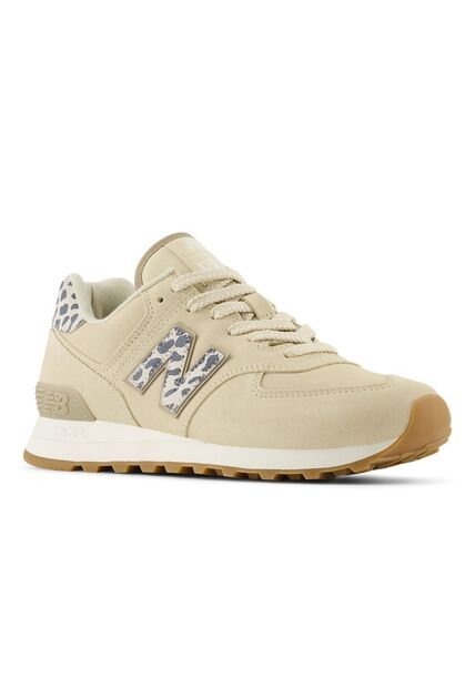 Tenis Deportivos New Balance Original 574 Beige  Mujer