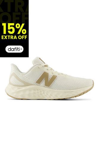 Tenis New Balance Fresh Foam Arishi V4 Mujer-Beige/Café New Balance