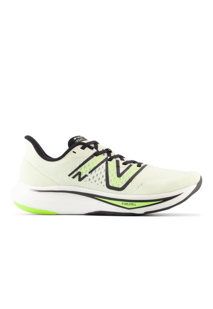Tenis Deportivos New Balance FuelCell Rebel Verde Hombre