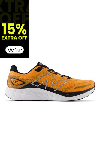 Tenis New Balance Fresh Foam 680 V8 Hombre-Naranja New Balance