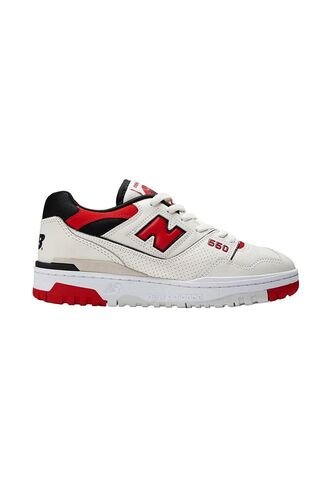 Tenis New Balance 550-Blanco/Rojo New Balance