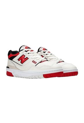 Tenis New Balance 550-Blanco/Rojo